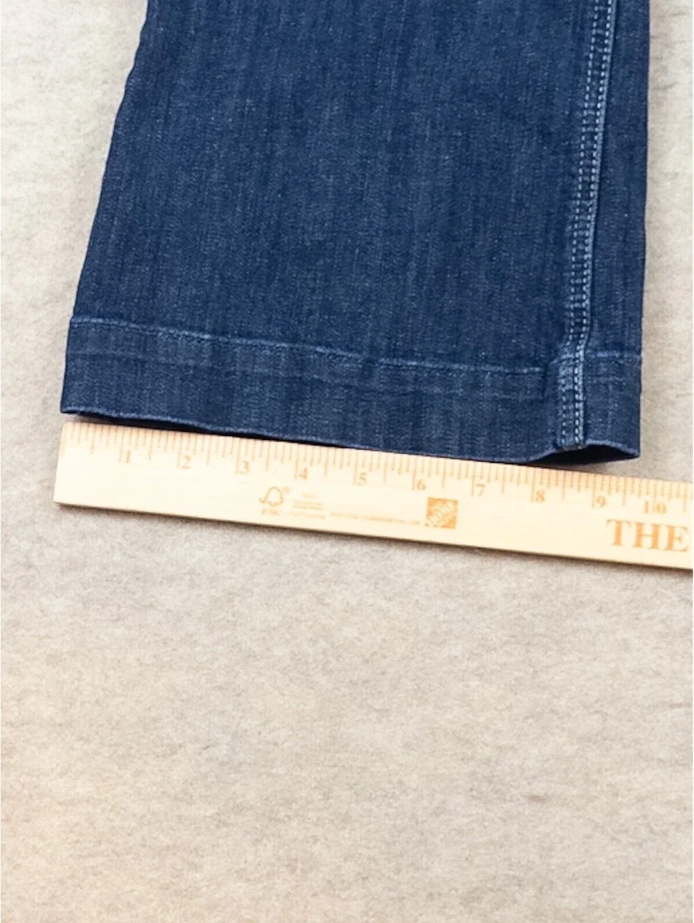Ariat Denim Trouser Jeans Size 25R Wide Leg Blue